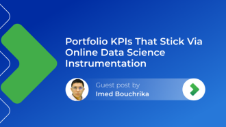 Portfolio KPIs that Stick via Online Data Science Instrumentation