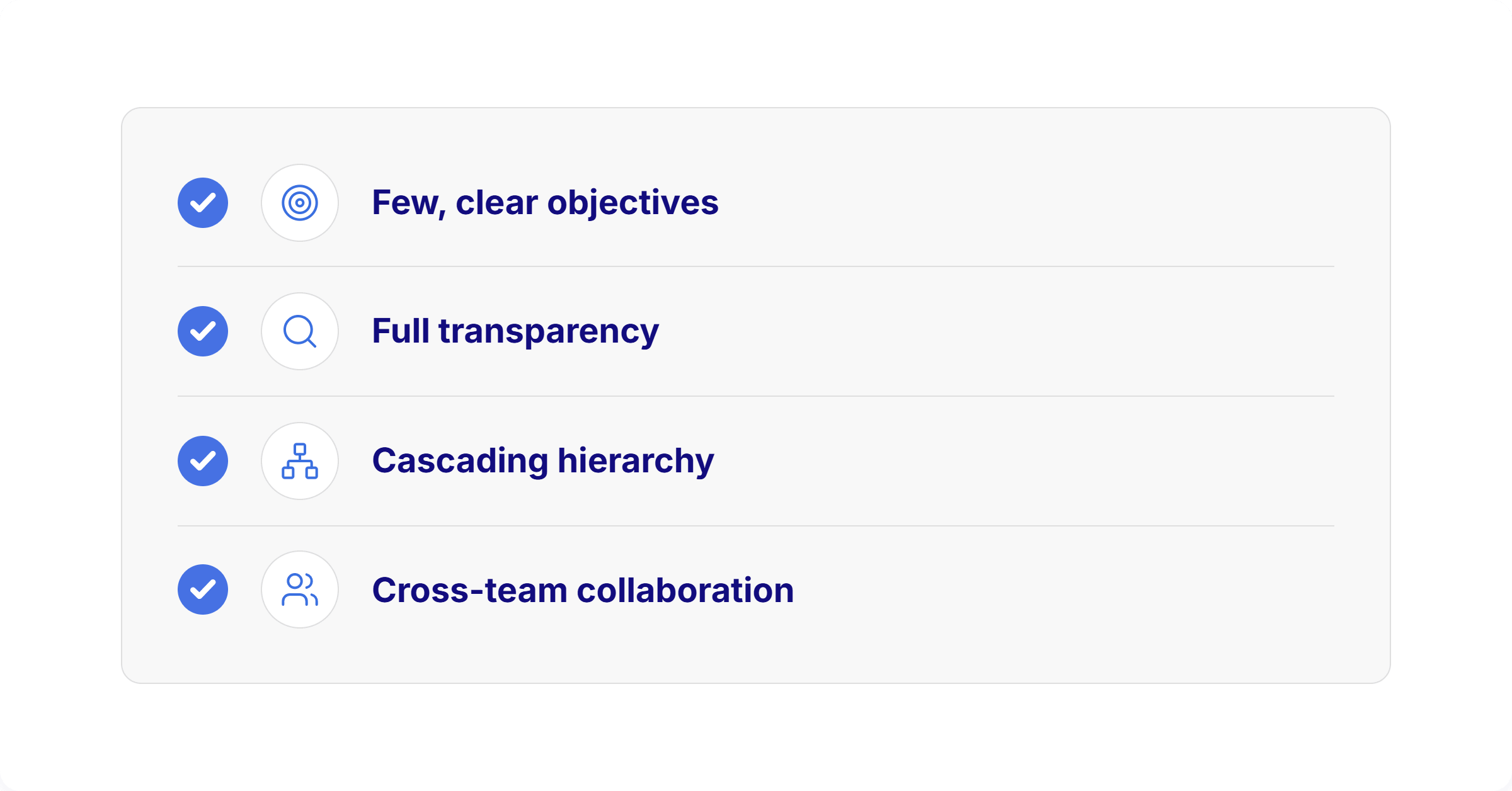 Implementing OKRs at Scale