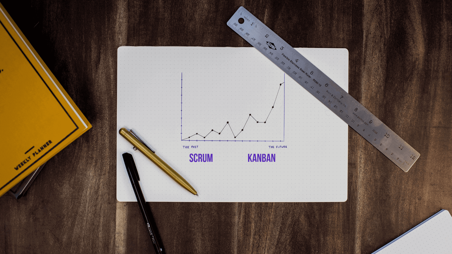 Scrum compares to Kanban as Sprints compare to Marathons. One is optimized for the short-term and the other for the long-term.