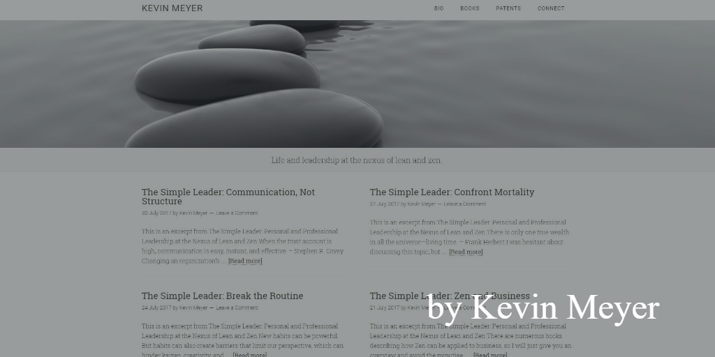 Lean blog - Kevinmeyer