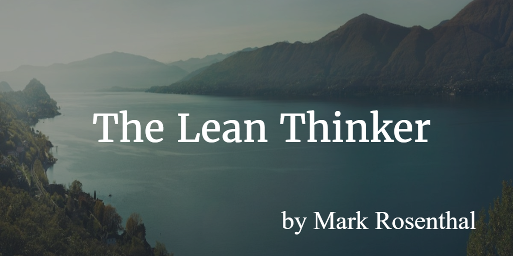 Lean blog - the Lean thinker